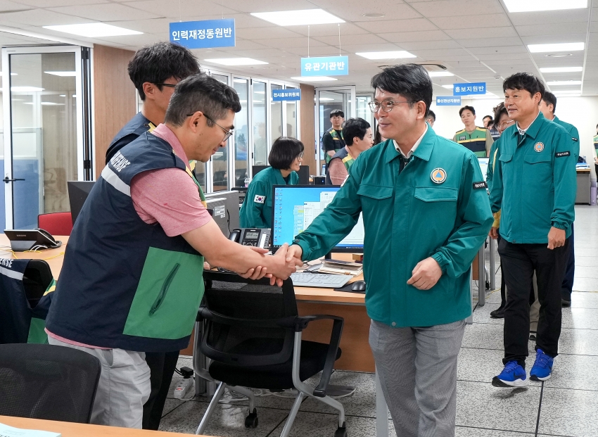 을지연습 상황 참관 및 관계자 격려방문_6