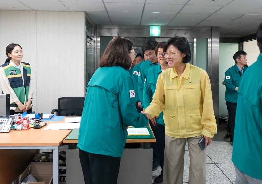 을지연습 상황 참관 및 관계자 격려방문_8