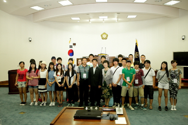 국제 청소년 문화교류에 따른 중국 유산시 학생 의회 방문_0