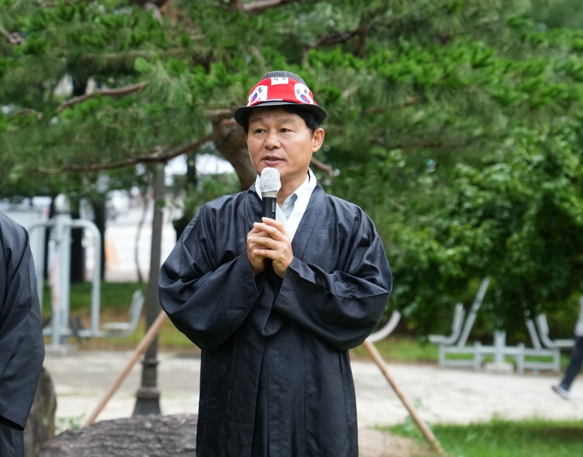 손도장 태극기 게양식_7