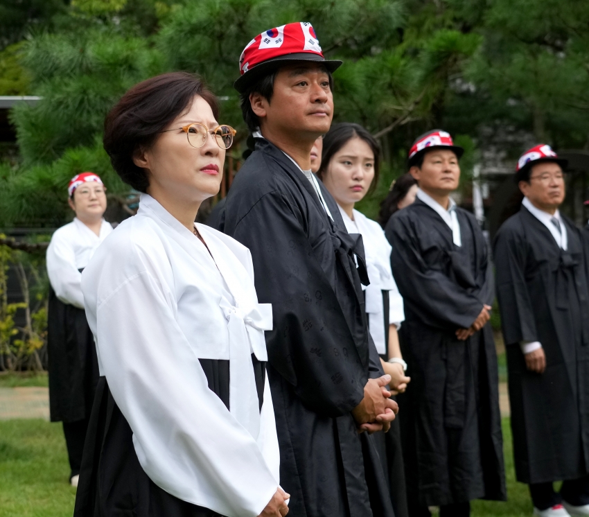 손도장 태극기 게양식_12